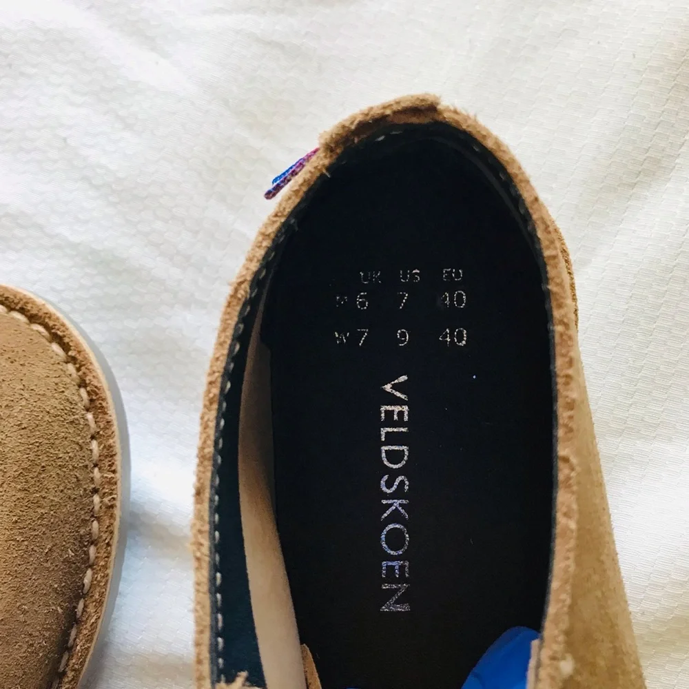 VELDSKOEN‎ Men's Tan Suede Shoes